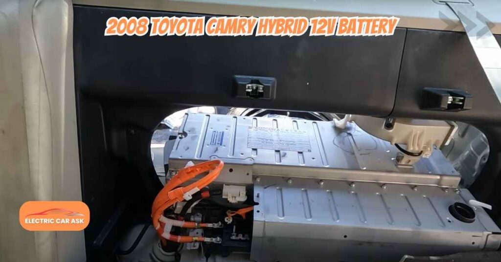 2008 Toyota Camry Hybrid 12V Battery Replacement 