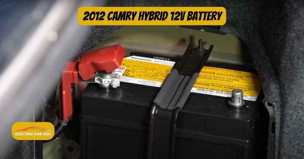 2012 Camry Hybrid 12v Battery